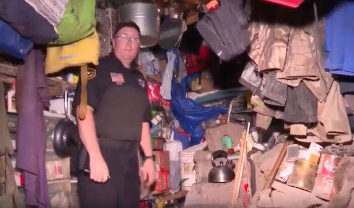 Deputy Matt Kecker In Button's Bunker