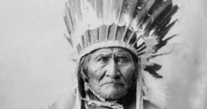 Geronimo With Headdress