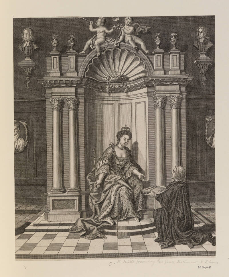 Illustration Of Queen Anne