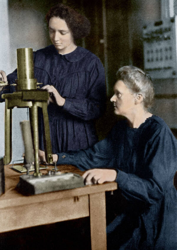 Irene And Marie Curie