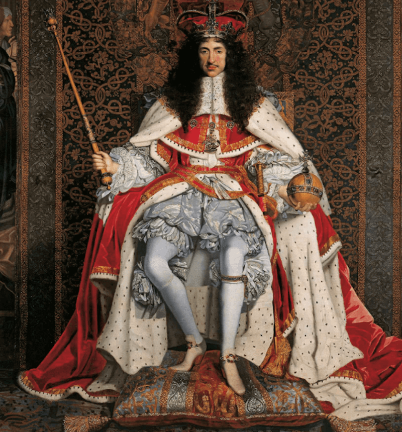 Painting Of King Charles II