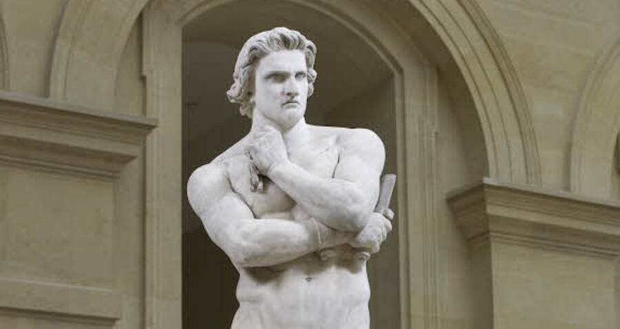 Le Serment De Spartacus Statue Inside Jardin Des Tuileries