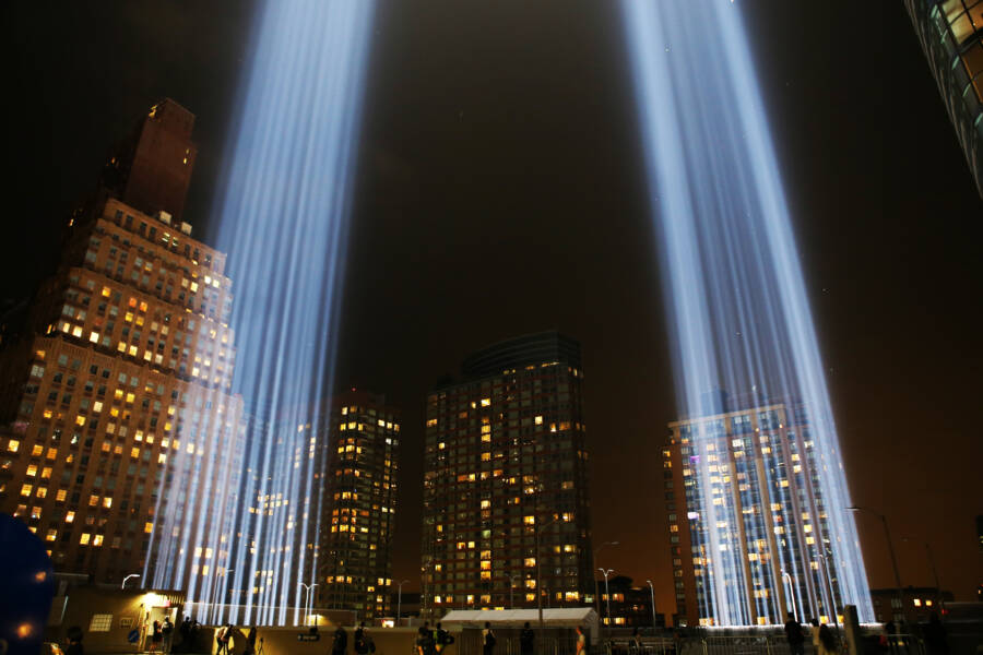 160,000 Birds Get Trapped In The 9/11 Memorial Lights Every Year