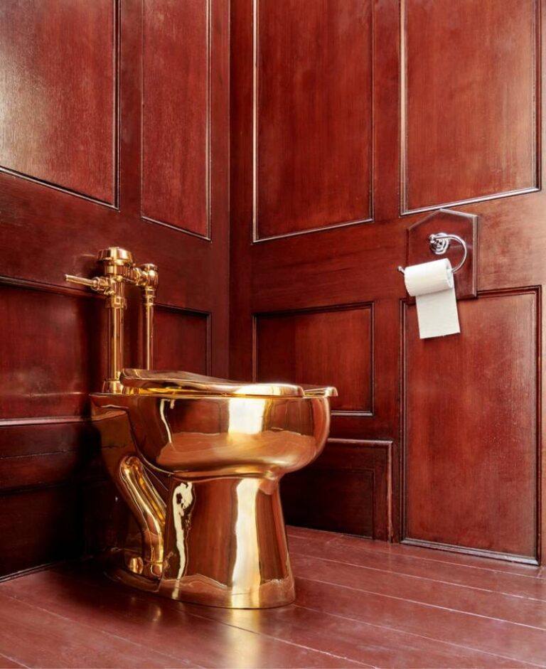 SixMillionDollar Solid Gold Toilet Stolen From Winston Churchill's Home