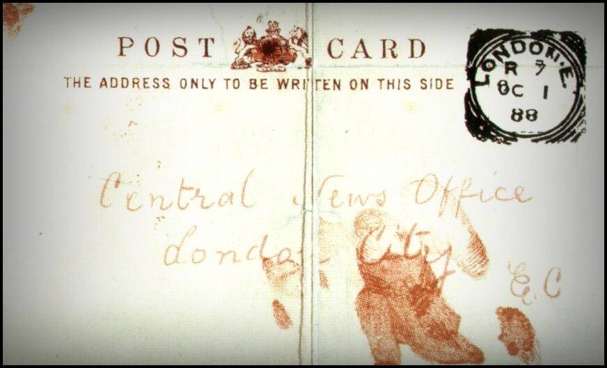 Jack The Ripper Postcard