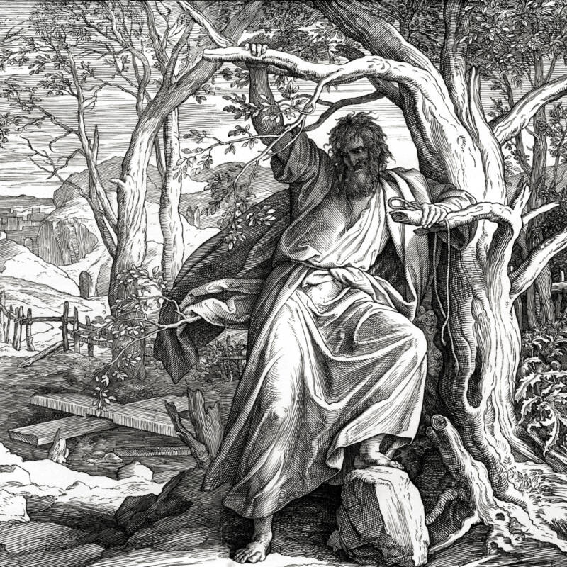 Judas Iscariot Committing Suicide