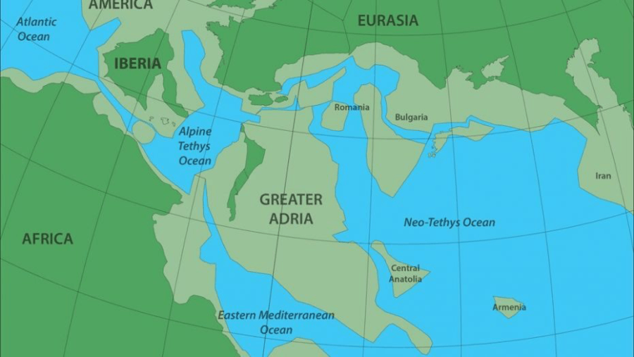 Map Of Greater Adria