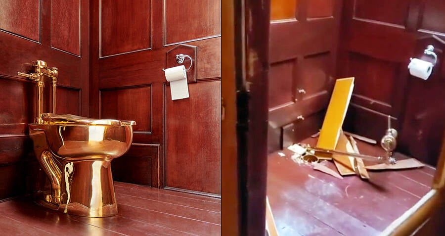 Gold toilet worth over Rs 8 crore stolen from Winston Churchill's