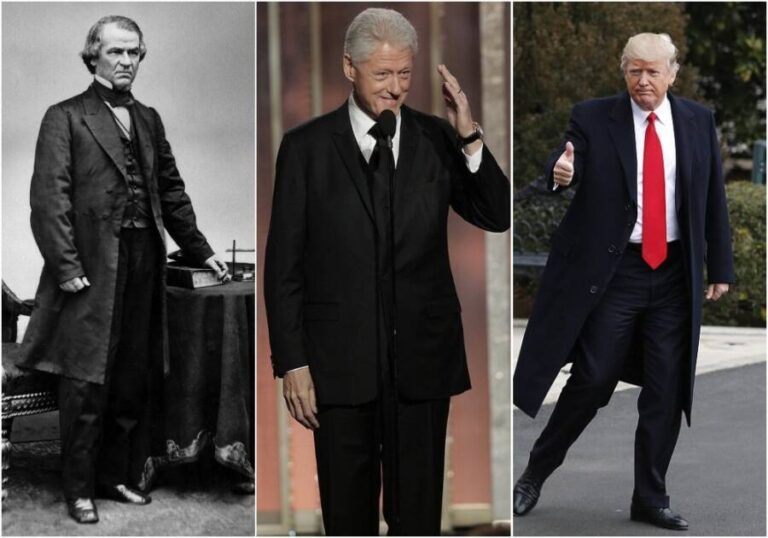 The History Of Impeached Presidents In America, From Johnson To Trump