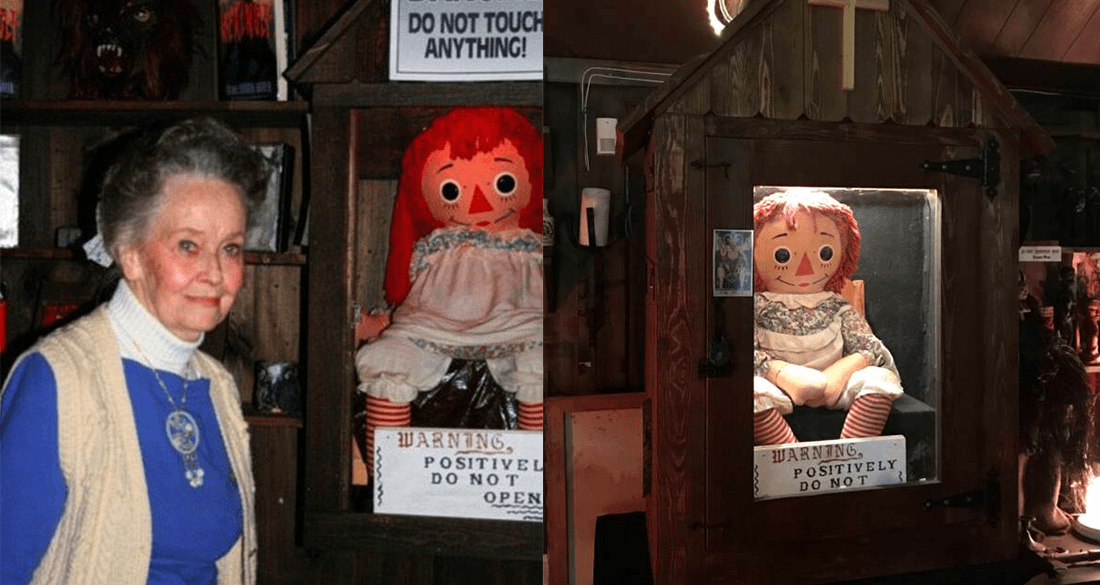 annabelle the real life doll