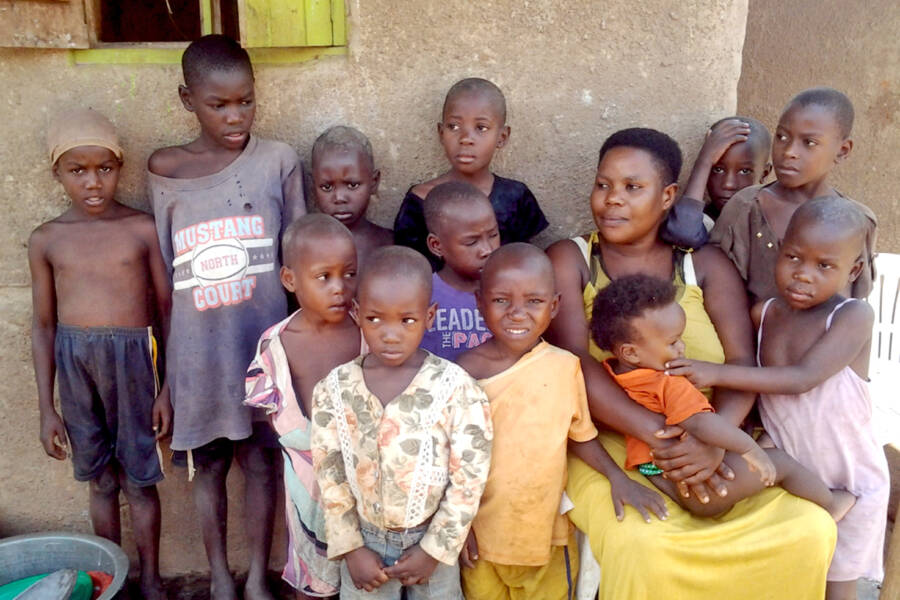 Mariam Nabatanzi And Twelve Children