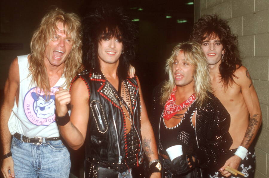 Motley Crue Smiling