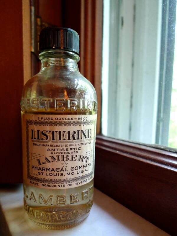 Old Listerine Bottle