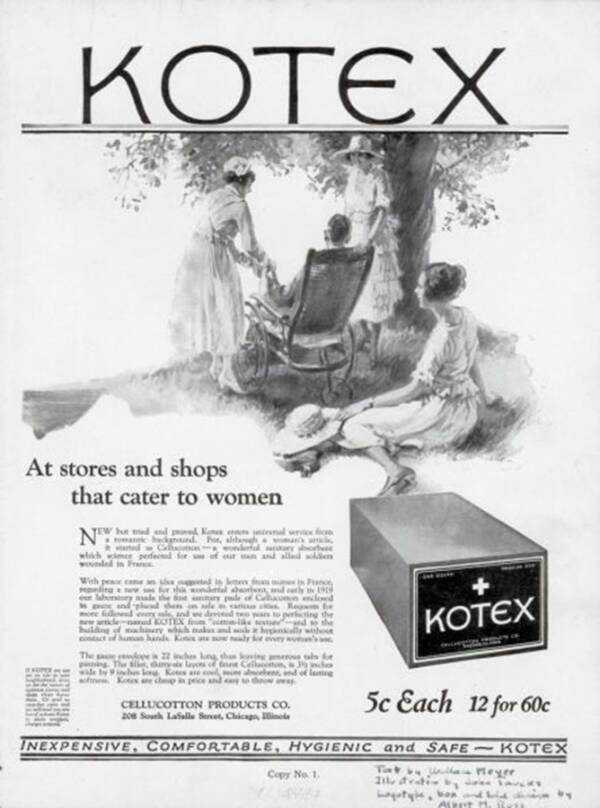 Vintage Kotex Ad