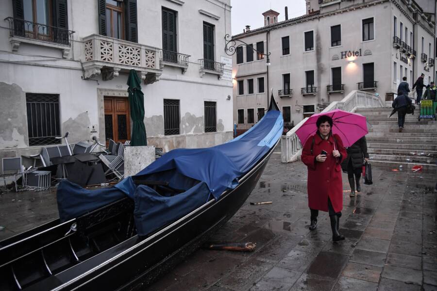 Capsized Gondola