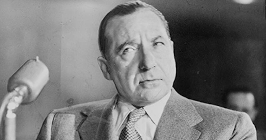 Frank Costello At The Kefauver Hearings