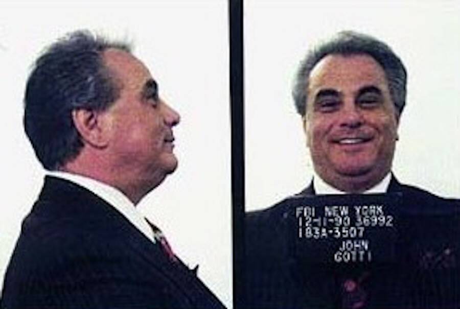 Gotti's Mugshot In 1990