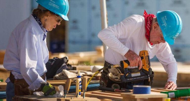 Jimmy Carter Building Homes