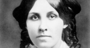 Louisa May Alcott Closeup Featured