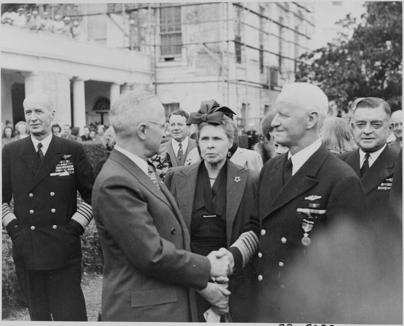 Nimitz Truman Medal Ceremony