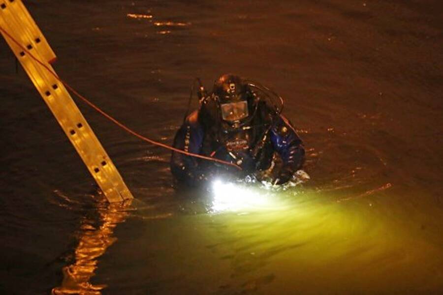 Rescue Team In The Russian River