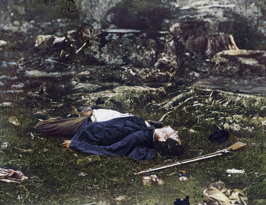37 Civil War Photos In Color That Show How Brutal It Was