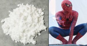 Spider Man And White Powder