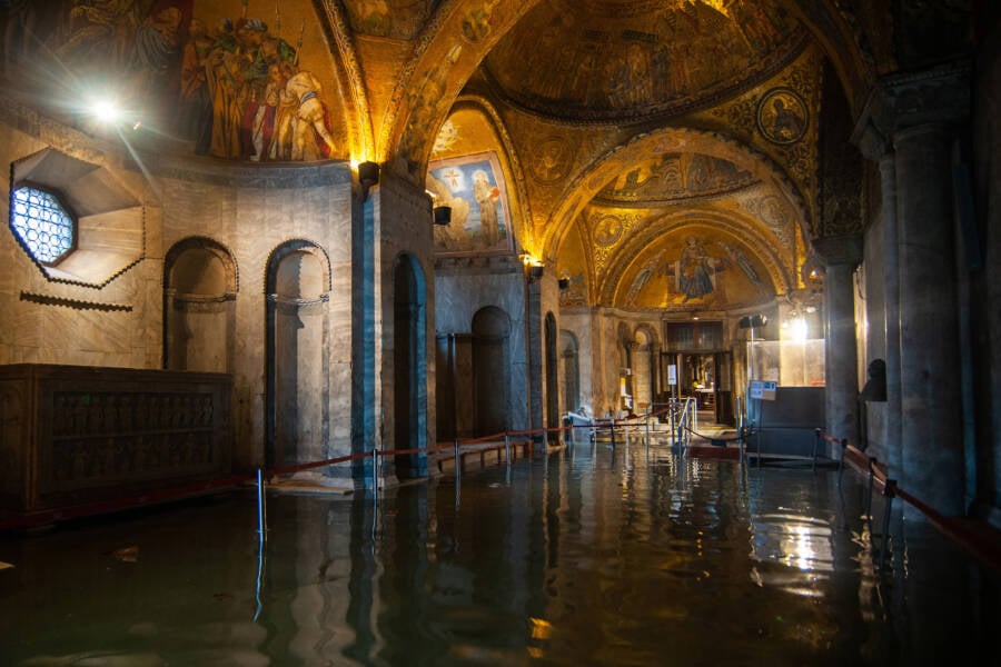 St Marks Basilica In Water