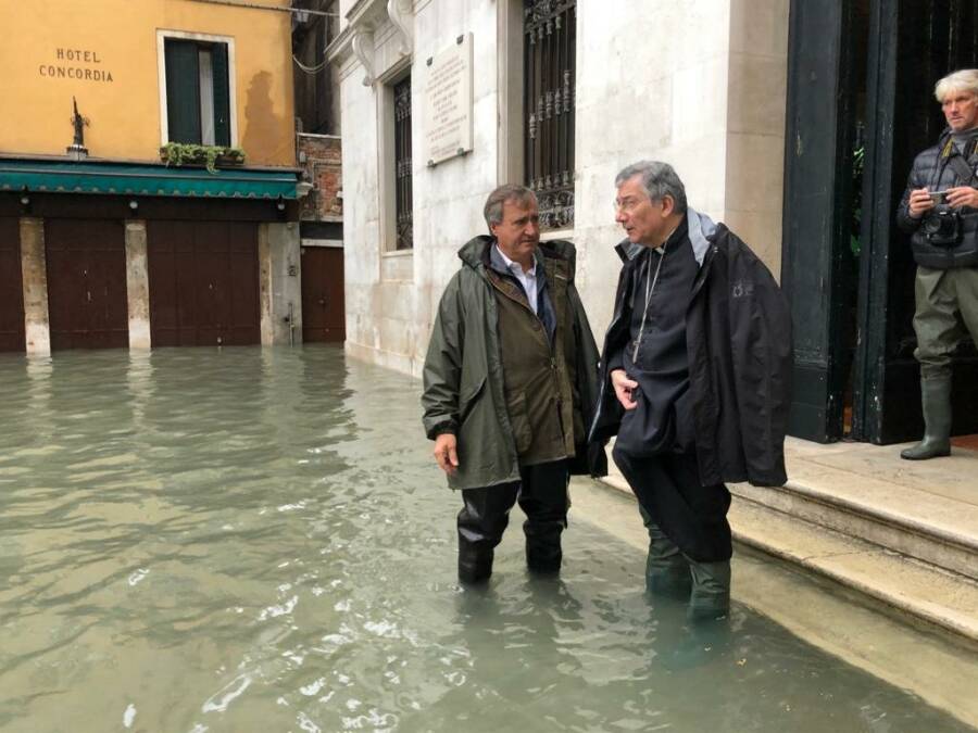 Venice Mayor And St Marks Patriarch