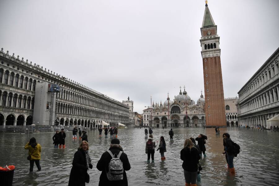 Venice Square Flood