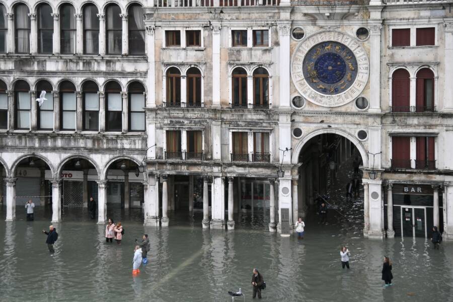 Venice Streets Flooded