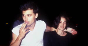 Johnny Depp Alongside Winona Ryder