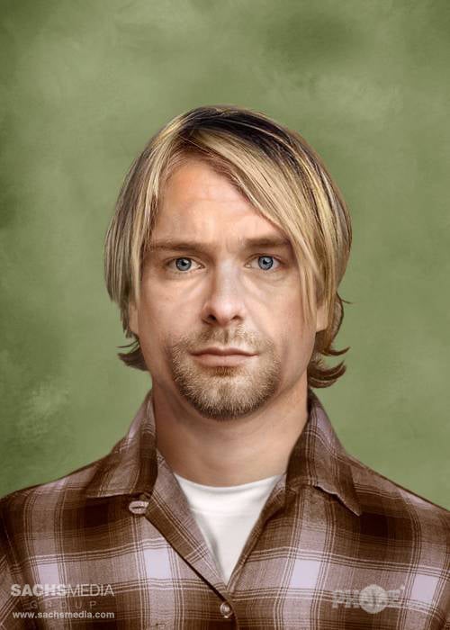 Someone Imagined How Pop Stars Would Look Today, And Kurt Cobain