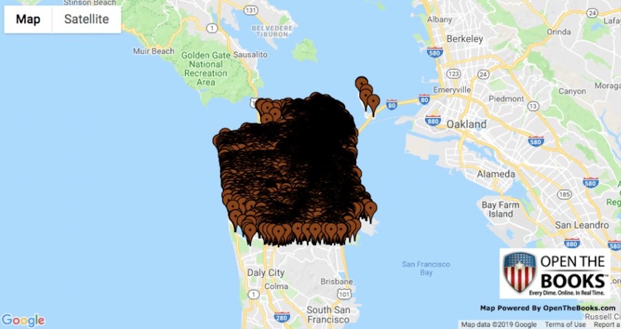 San Francisco Poop Map