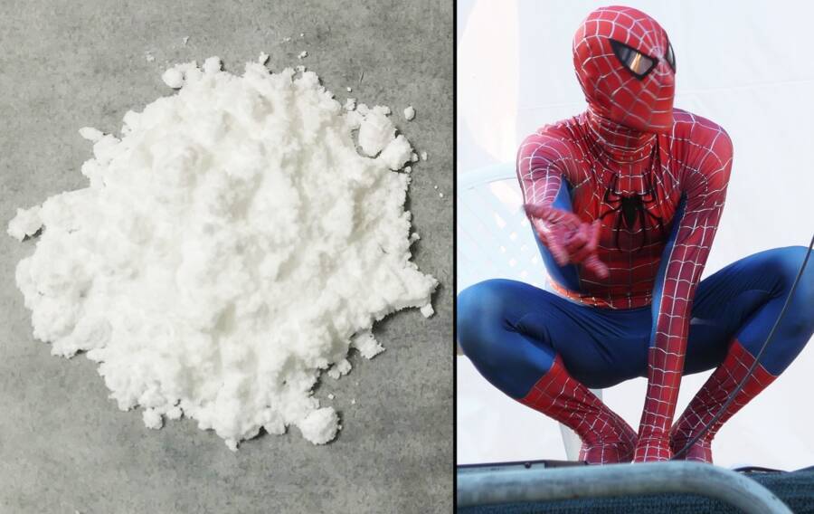 Strange News Item About A Spider Man Heroin Bust