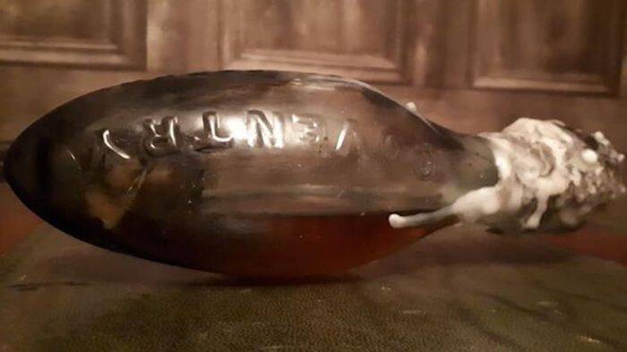 Torpedo Shaped Anti Witchcraft Bottle