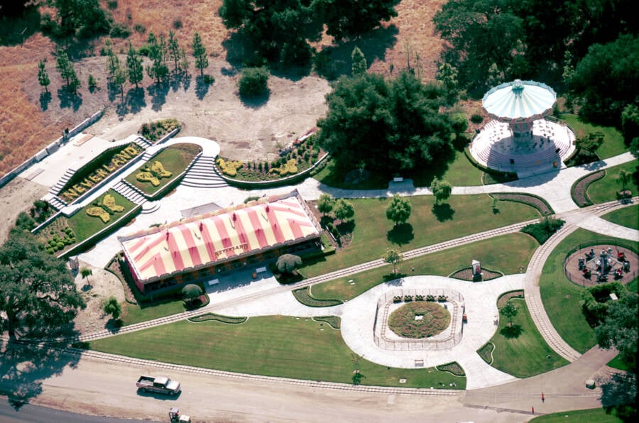 Aerial Shot Of Neverland