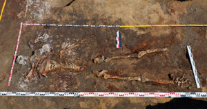 Ancient Scythian Warrior Skeleton