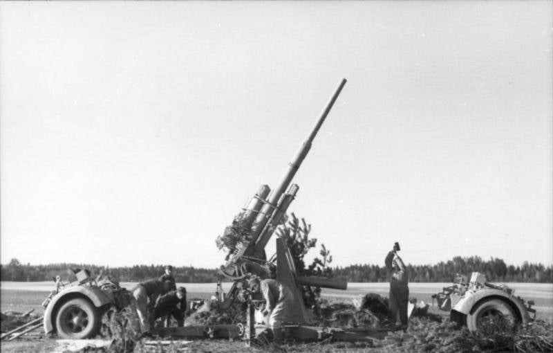 German Flak Cannon