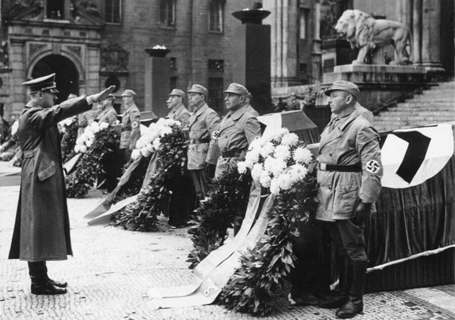 Hitler Georg Elser Bombing Aftermath