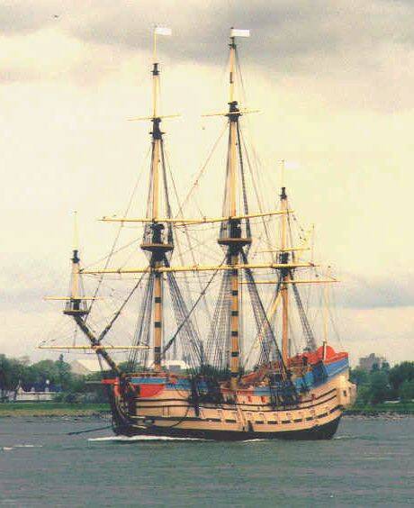 Replica Of Pelican Ship