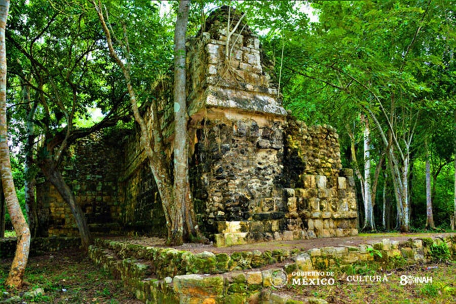 Uncovered Mayan Palace
