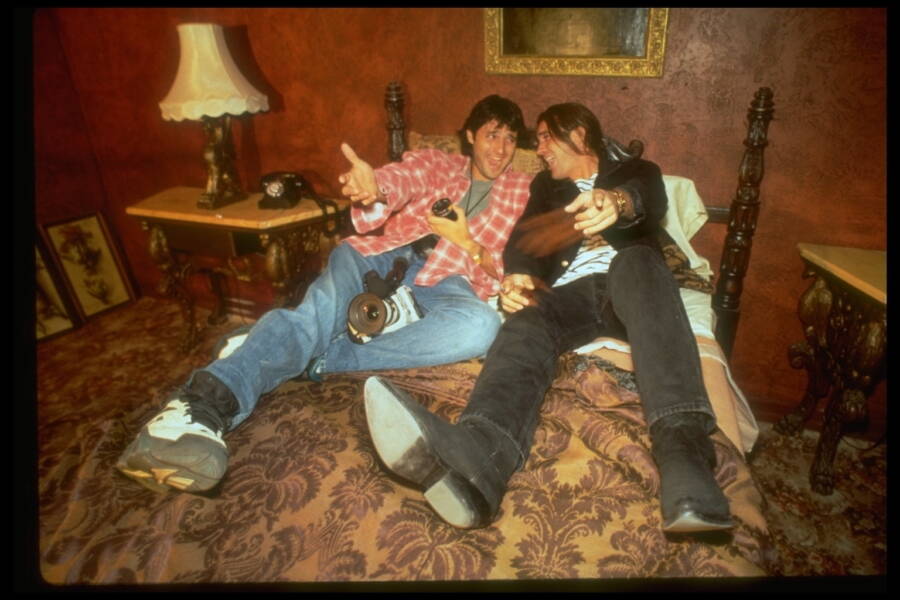 Antonio Banderas And Robert Rodriguez