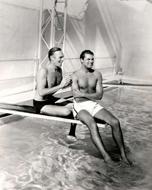 Cary Grant And Randolph Scott