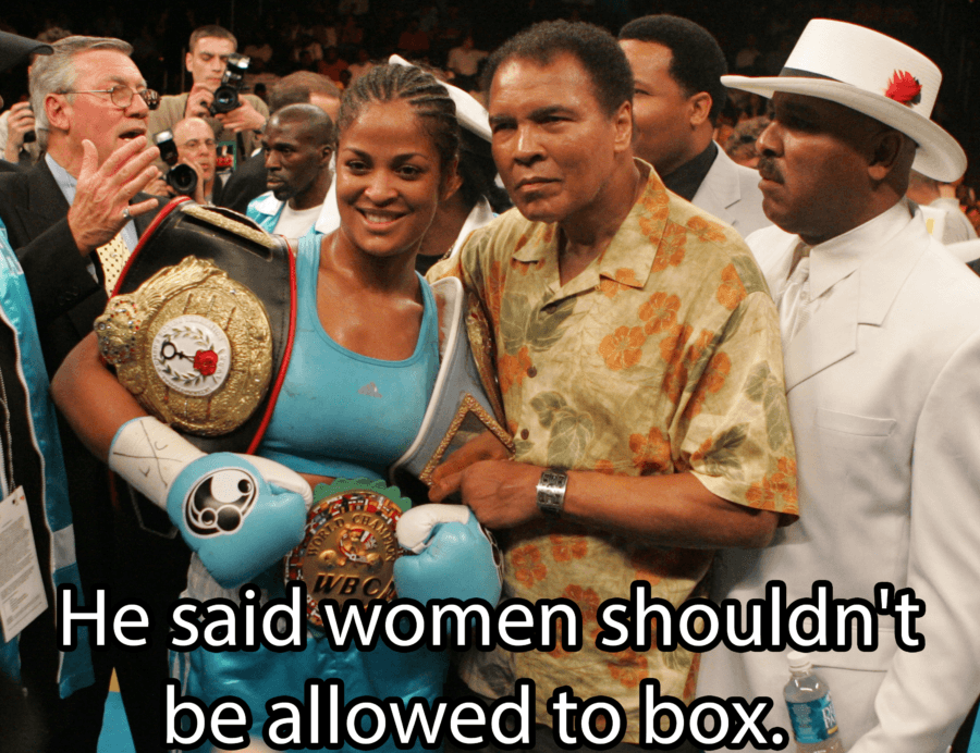 Laila Ali And Muhammad Ali