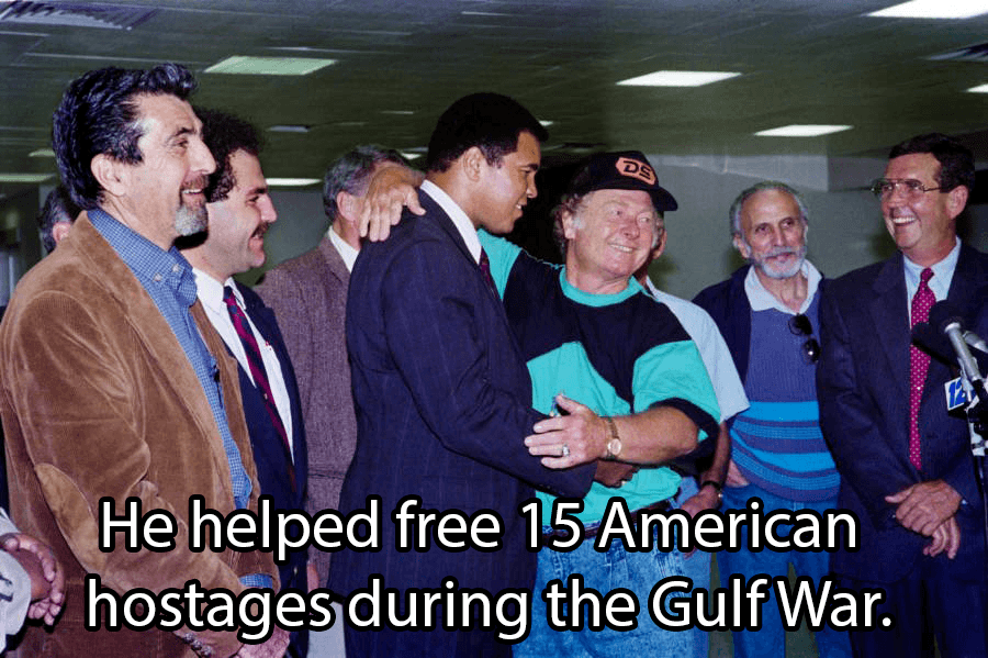 Muhammad Ali And Rescued American Hostages