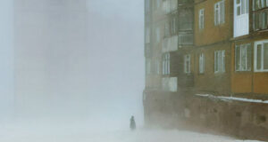 Snowy Norilsk Street