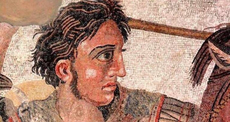 Alexander The Great Mosaic