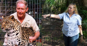 Carole Baskin Pointing At Don Lewis