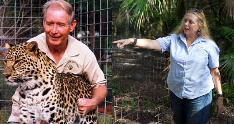 Carole Baskin Pointing At Don Lewis